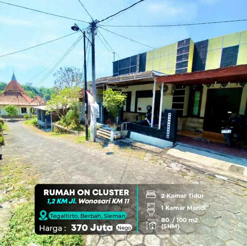 dijual rumah berbah