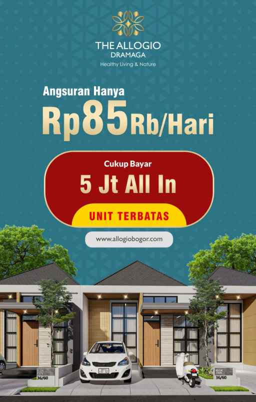 dijual rumah cicadas ciampea