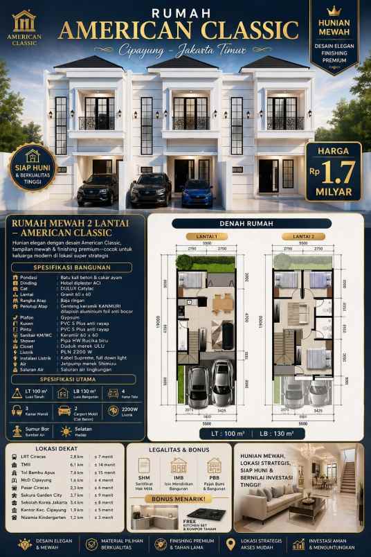 dijual rumah cipayung