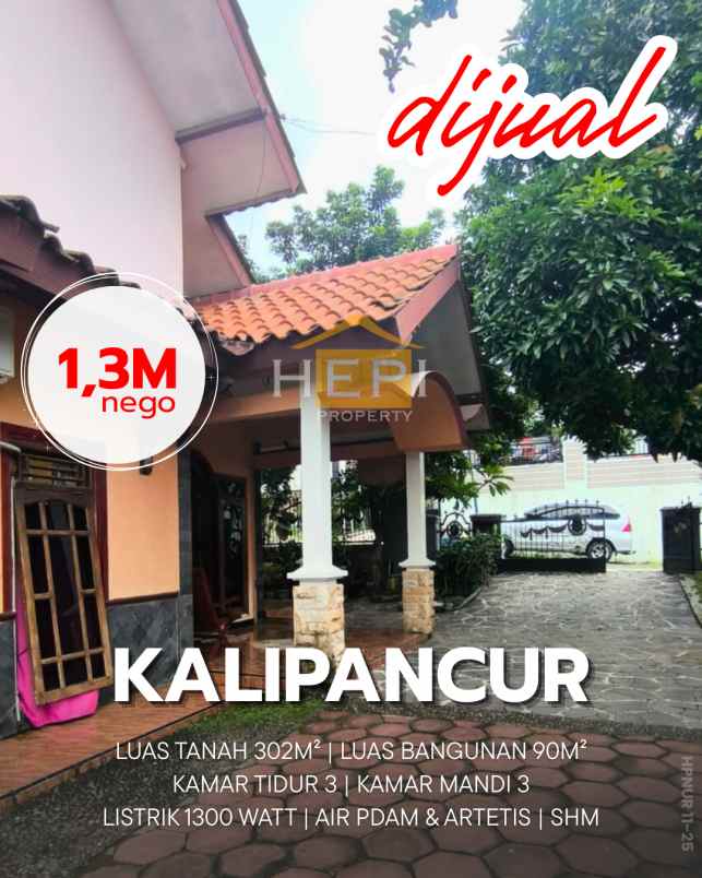 dijual rumah di kalipancur ngaliyan semarang