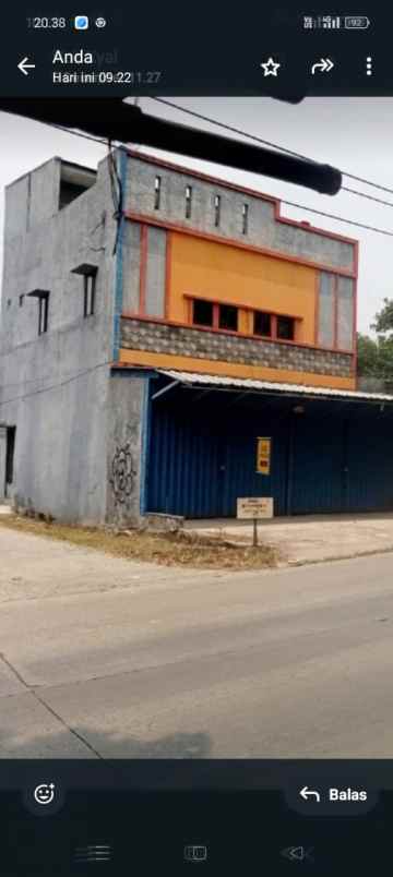 dijual rumah dijual ruko di jl katomas