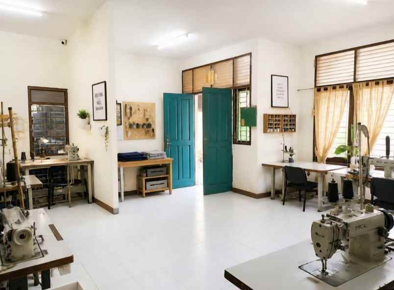 dijual rumah hitung tanah di