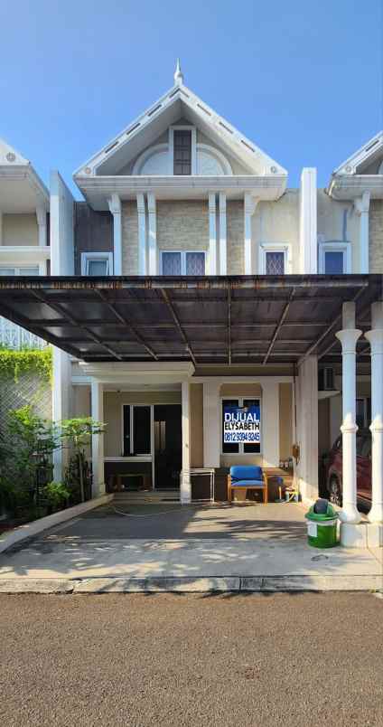 dijual rumah jakarta garden city