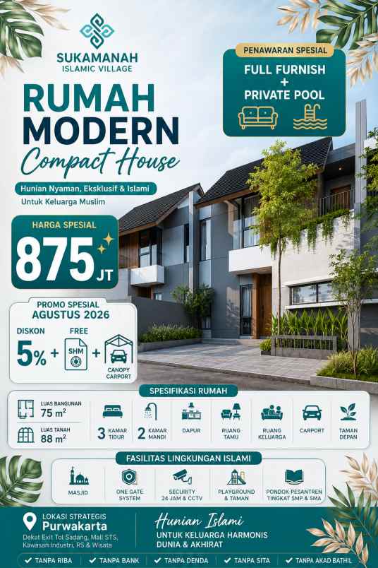 dijual rumah jalan alternatif kota
