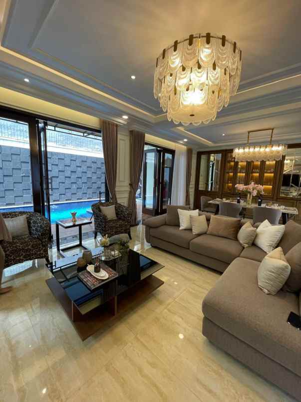 dijual rumah jalan benda kemang