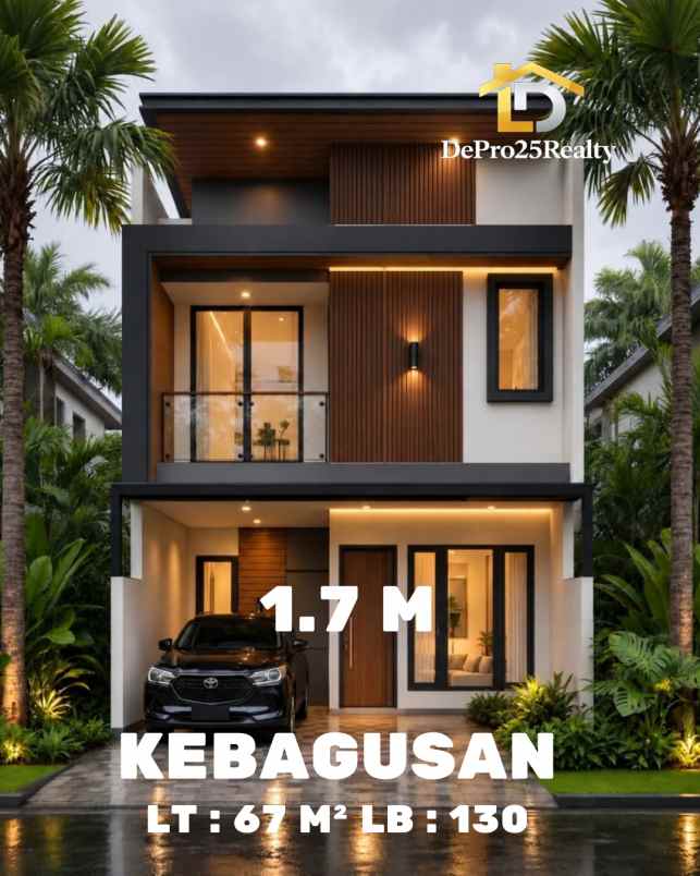 dijual rumah jalan kebagusan jakarta