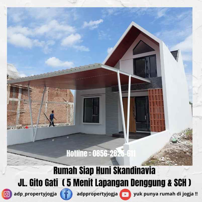 dijual rumah jl gito gati ngaglik sleman