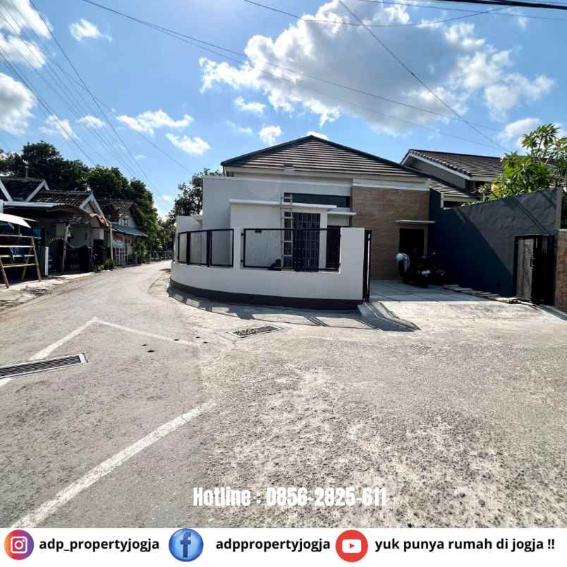 dijual rumah jl godean km 8 sidokarto