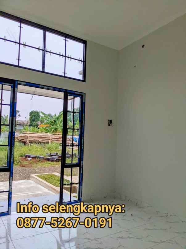 dijual rumah jl manunggal perigi