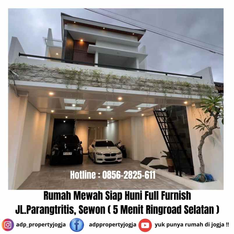 dijual rumah jl parangtritis
