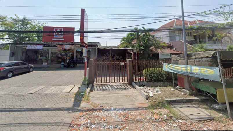 dijual rumah jl raya tenggilis mejoyo