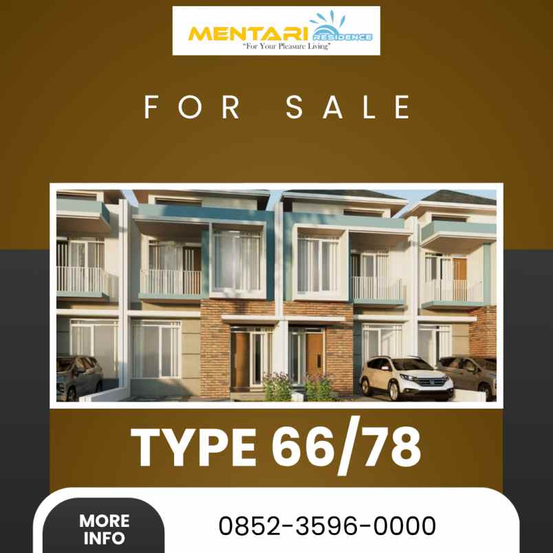 dijual rumah jl wahid hasyim