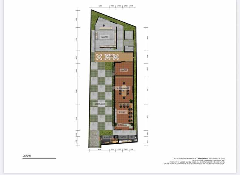 dijual rumah kantor di jalan dipatiukur dago bandung