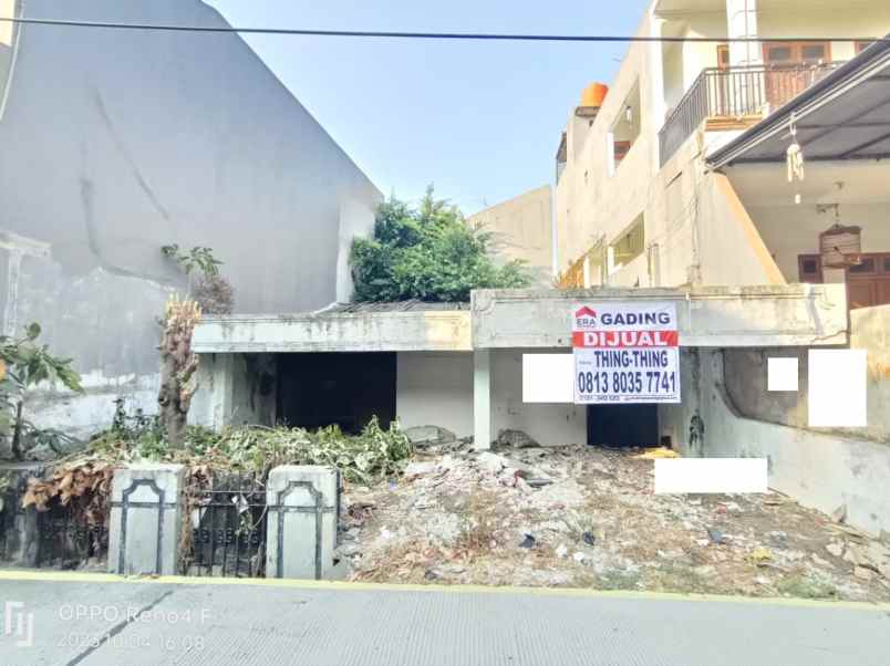 dijual rumah komp walikota kelapa gading
