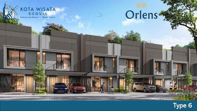 dijual rumah kota wisata cibubur gunung