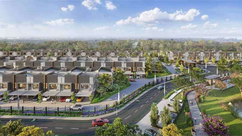 dijual rumah kota wisata cibubur gunung