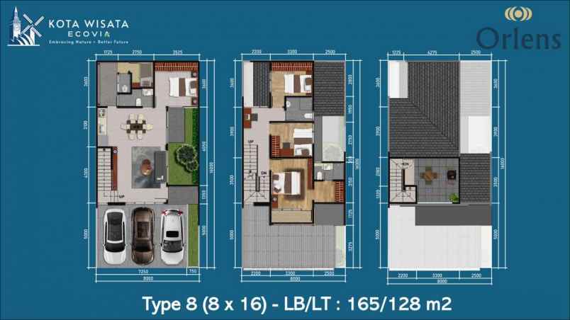 dijual rumah kota wisata cibubur gunung