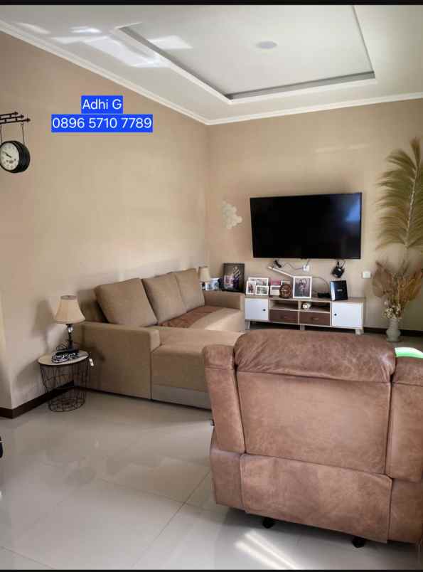 dijual rumah nyaman di lembang bandung