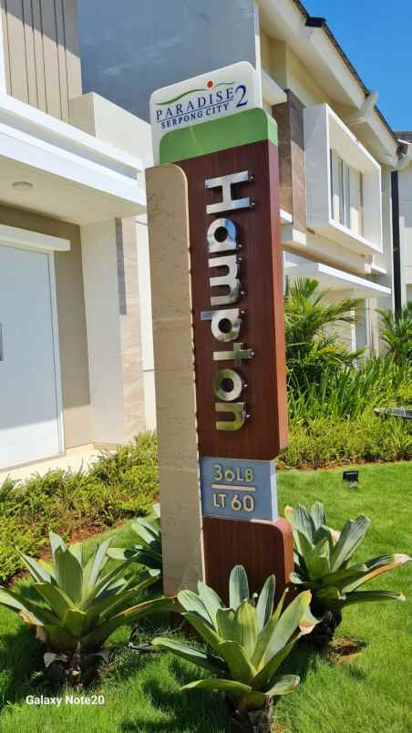 dijual rumah paraduse serpong city