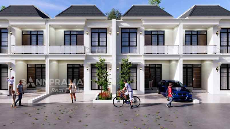 dijual rumah serua