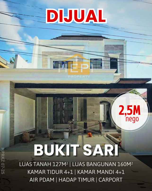 dijual rumah siap huni bukit sari banyumanik semarang