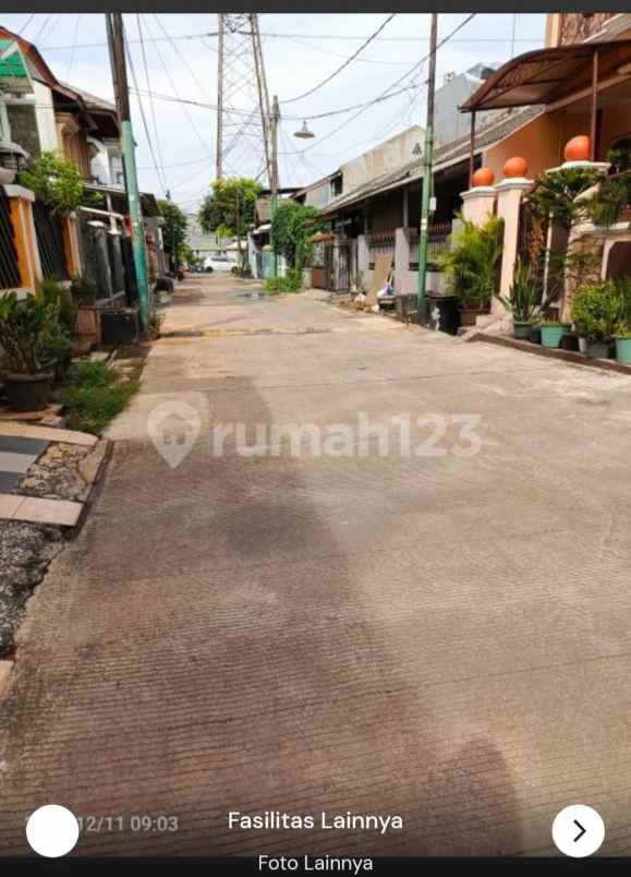 dijual rumah siap huni pondok cikunir bekasi