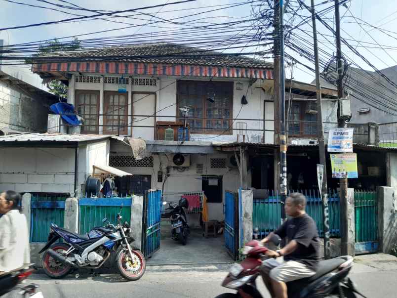 dijual rumah tempat usaha palmerah jakarta barat