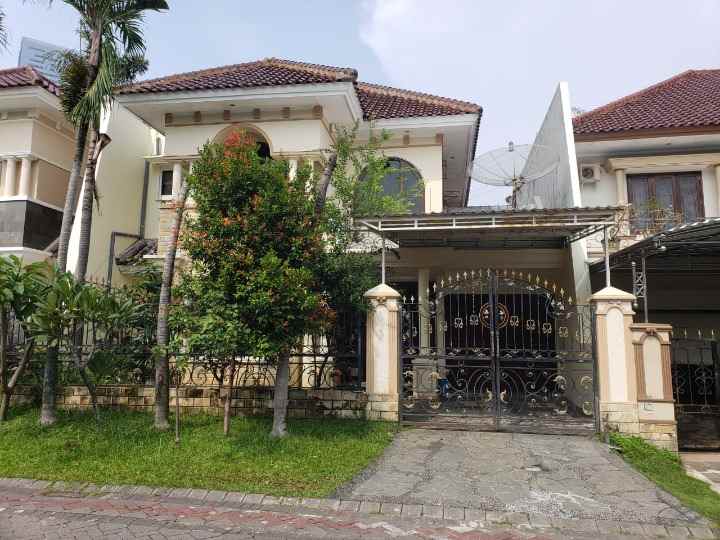 dijual rumah villa bukit mas monaco