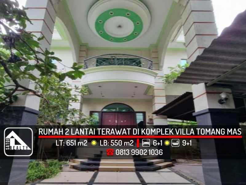 dijual rumah villa tomang mas jakarta barat