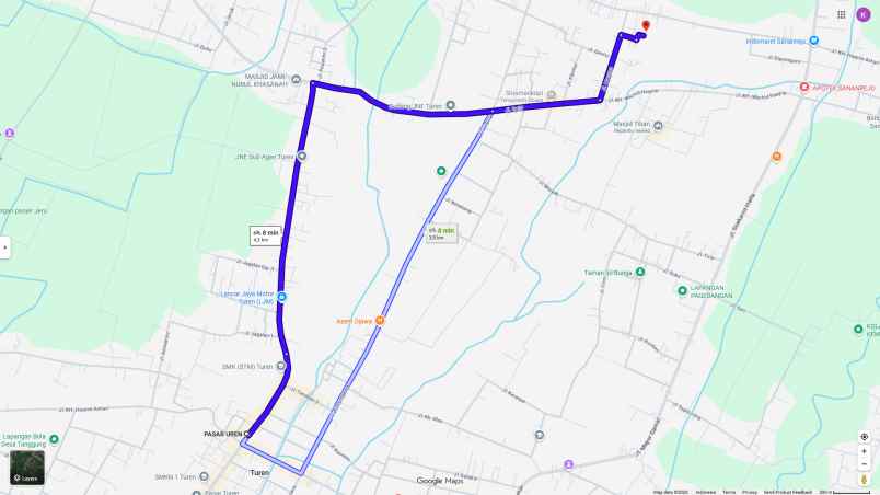 dijual tanah alan mangga desa sananrejo