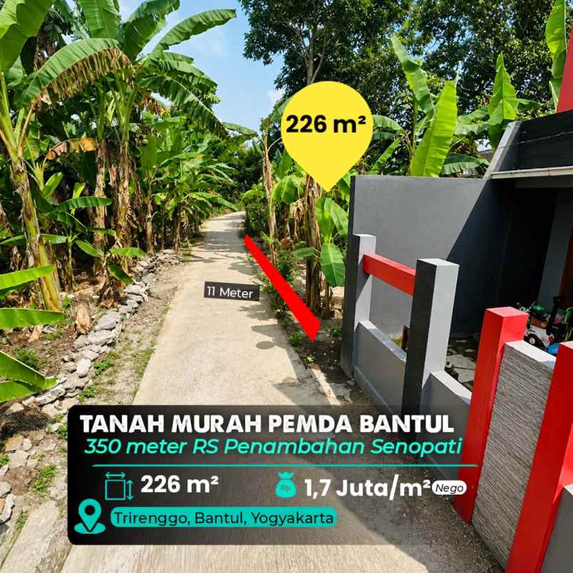 dijual tanah bantul