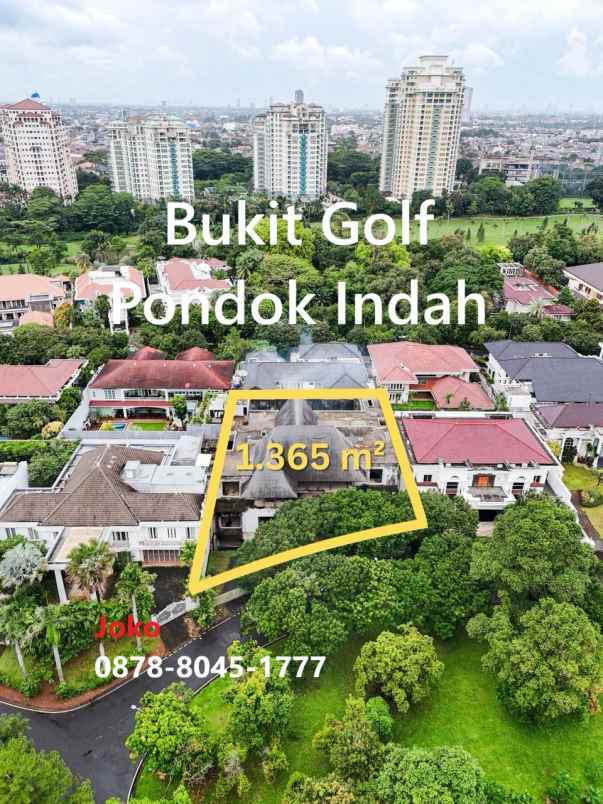 dijual tanah bukit golf