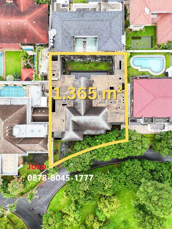 dijual tanah bukit golf