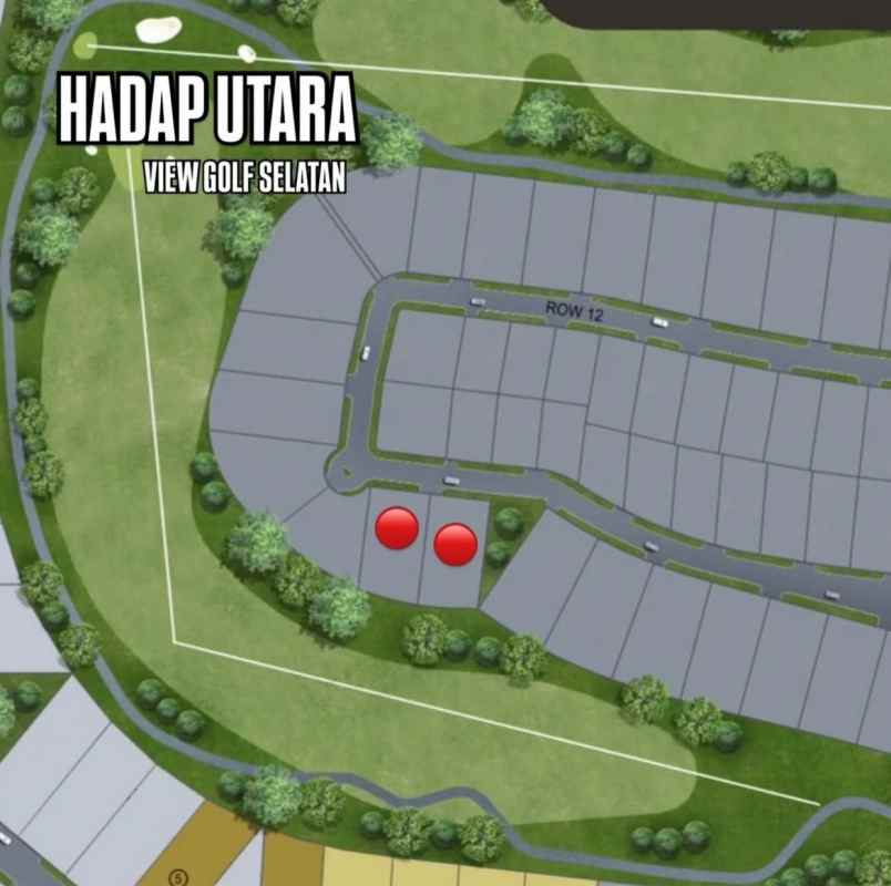 dijual tanah bukit golf international
