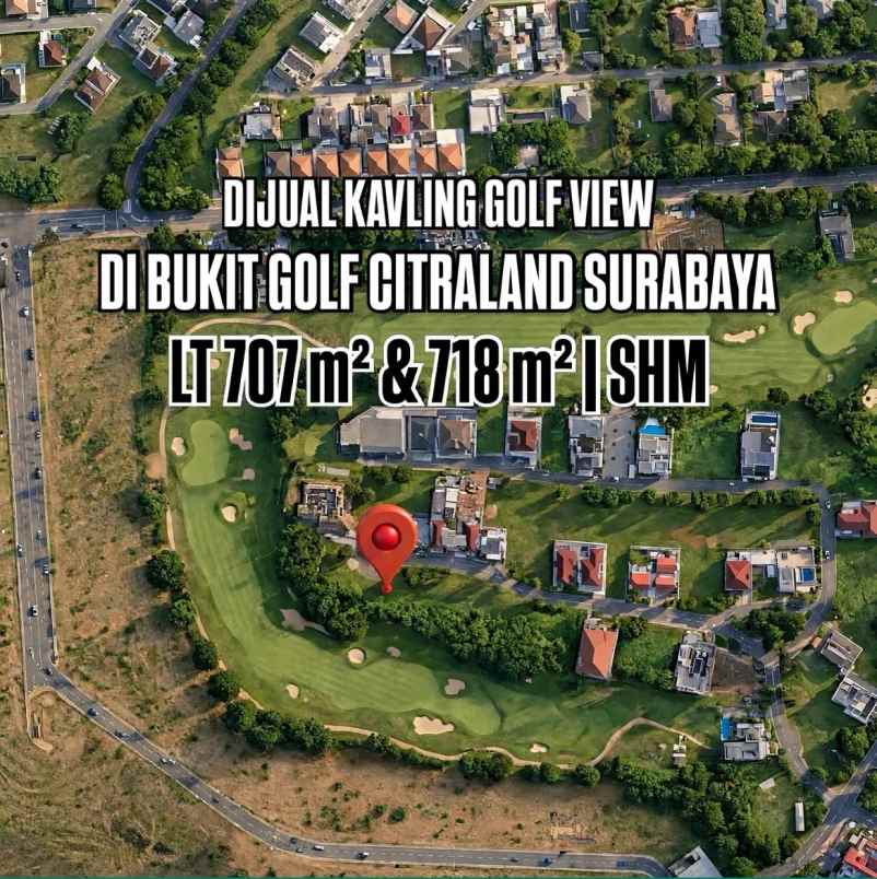 dijual tanah bukit golf international