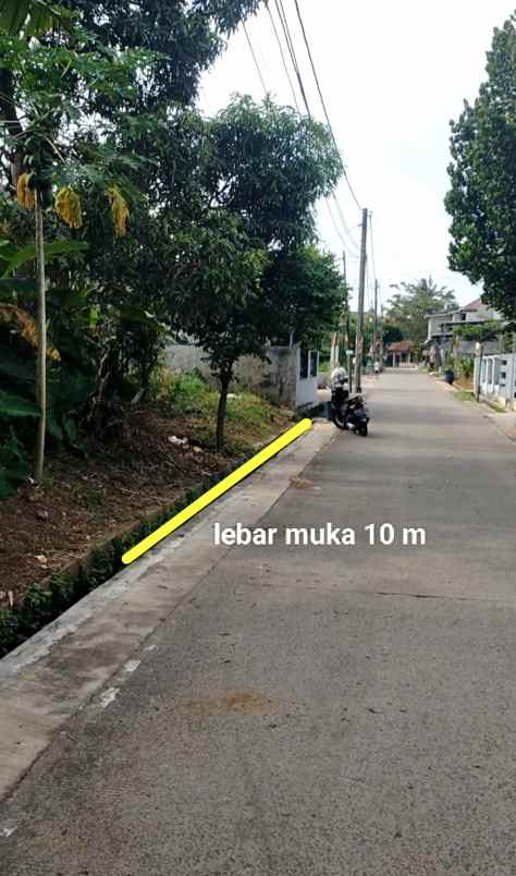 dijual tanah bumi puspitek asri iii