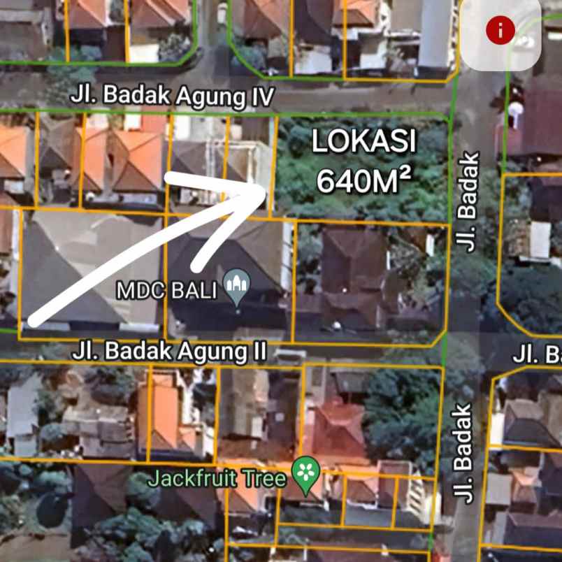 dijual tanah drupadi