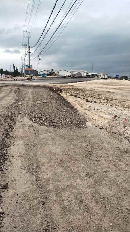 dijual tanah jalan raya gresik lamongan