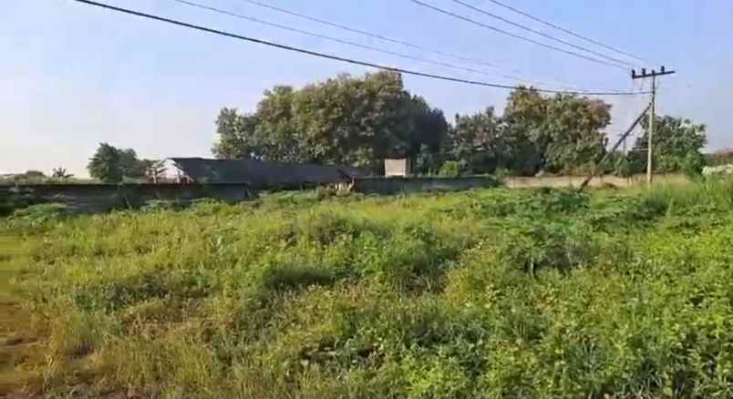 dijual tanah jalan raya sawo