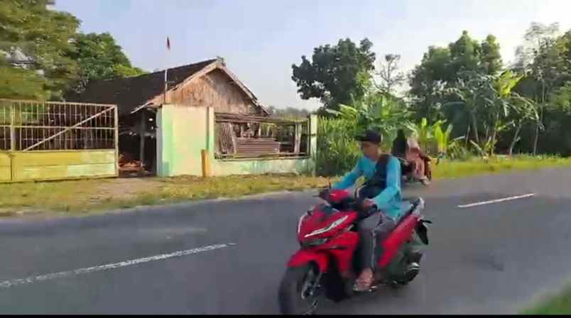 dijual tanah jalan raya sawo