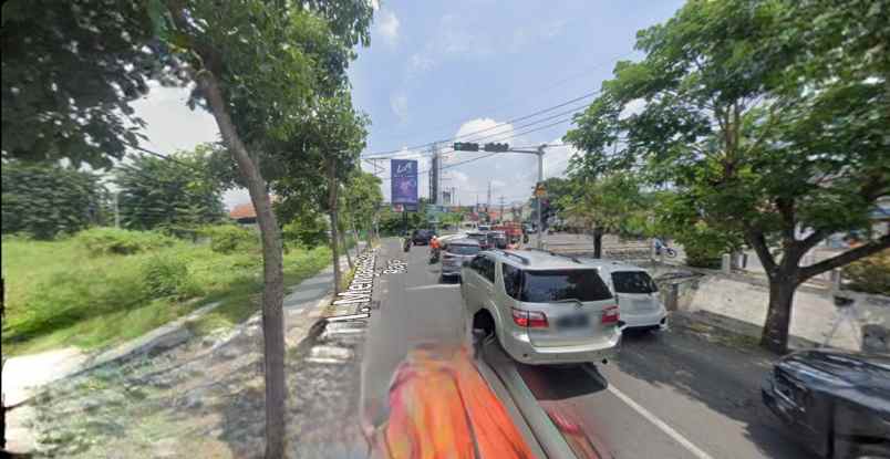 dijual tanah jalan raya wiyung