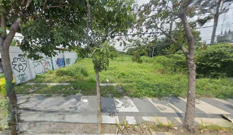 dijual tanah jalan raya wiyung