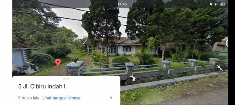dijual tanah jl cibiru indah