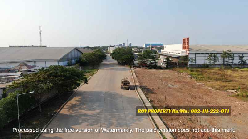 dijual tanah jl marunda makmur