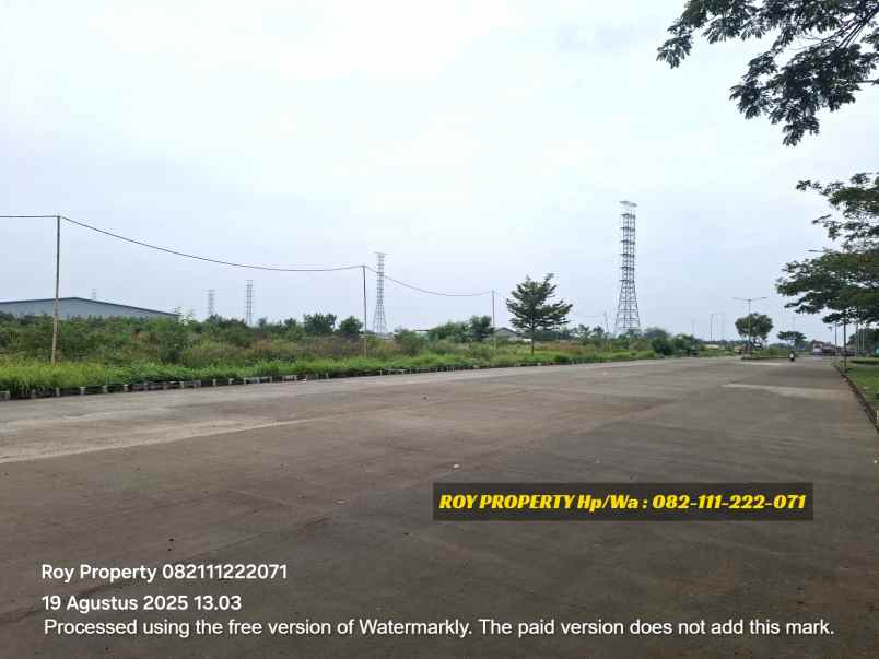 dijual tanah jl marunda makmur