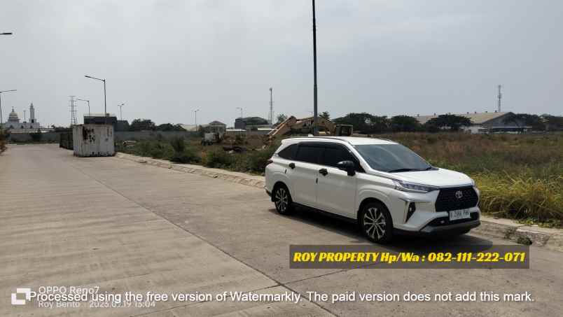 dijual tanah jl marunda makmur