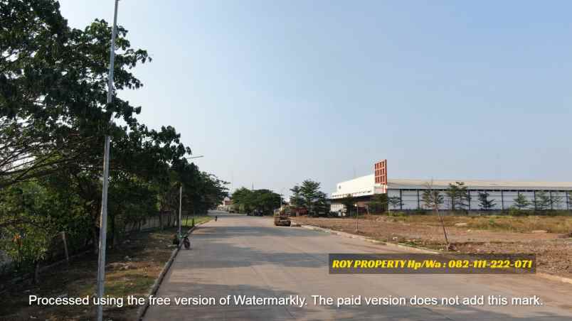 dijual tanah jl marunda makmur