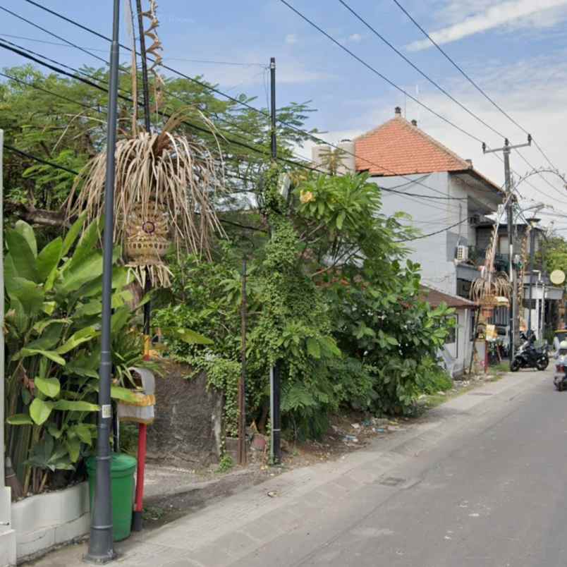 dijual tanah jl pantai berawa