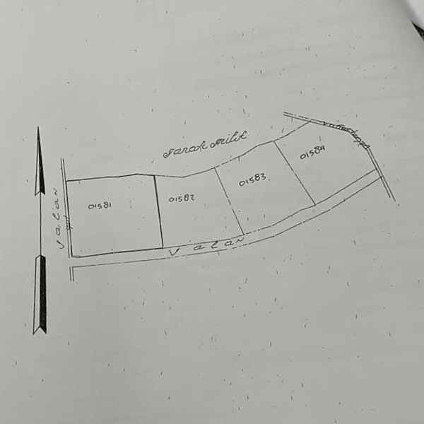 dijual tanah jl pemelisan agung