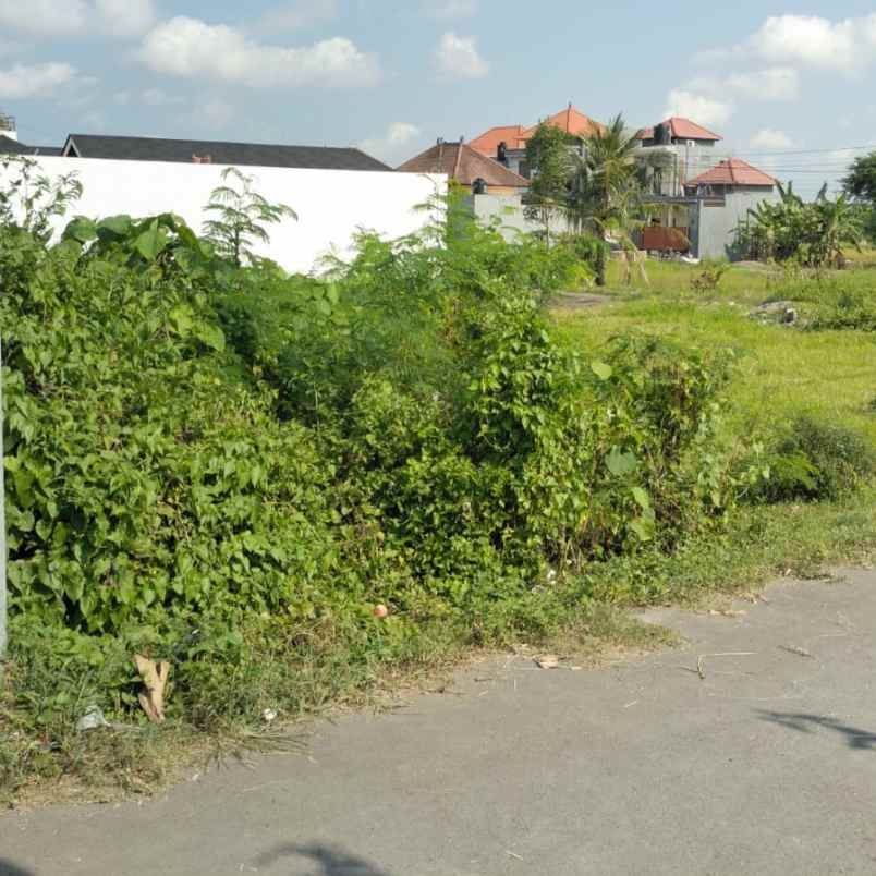 dijual tanah jl raya munggu kapal